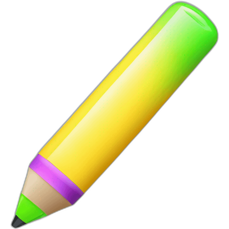 blunt short highlighter pen icon emoji