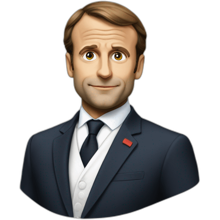 Macron sur zemour emoji