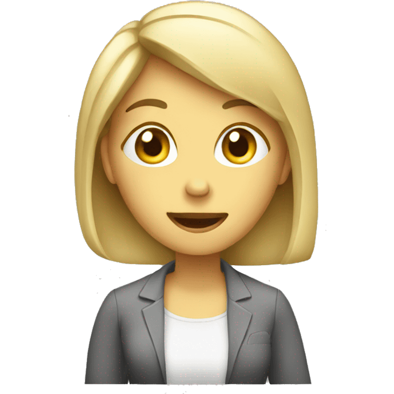 woman in phone call emoji