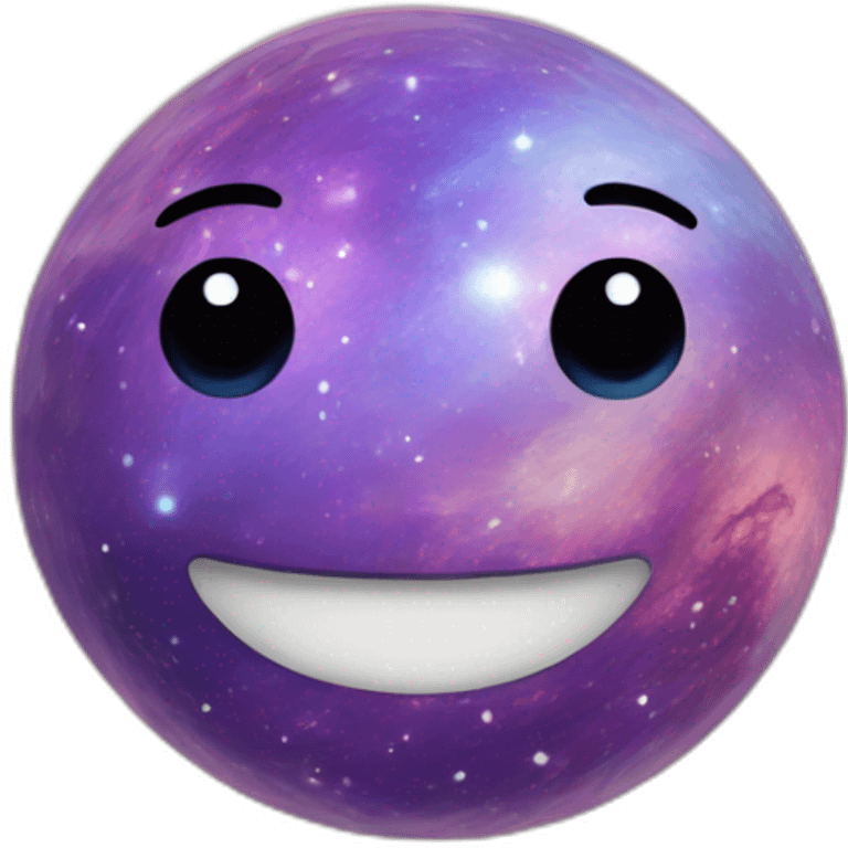 Galaxy happy emoji