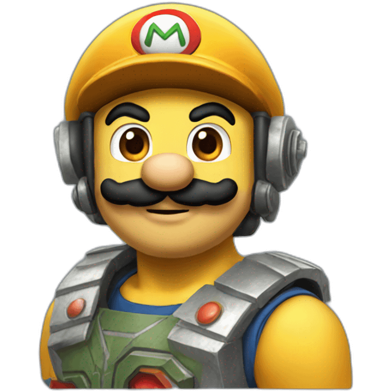 Mario transformer en chat emoji