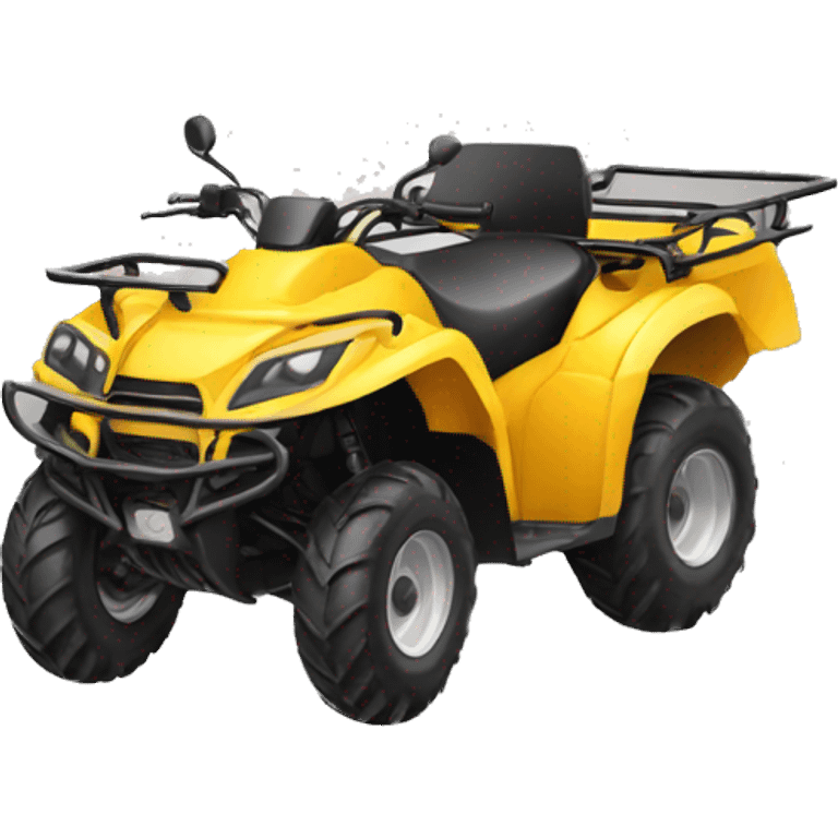 Atv with plow emoji