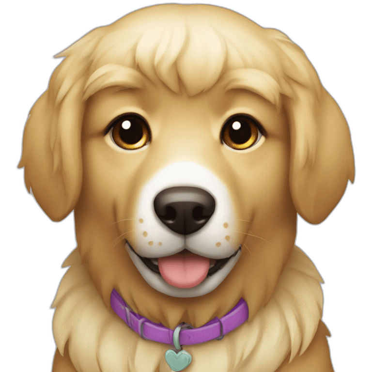 kokomi dog blonf emoji