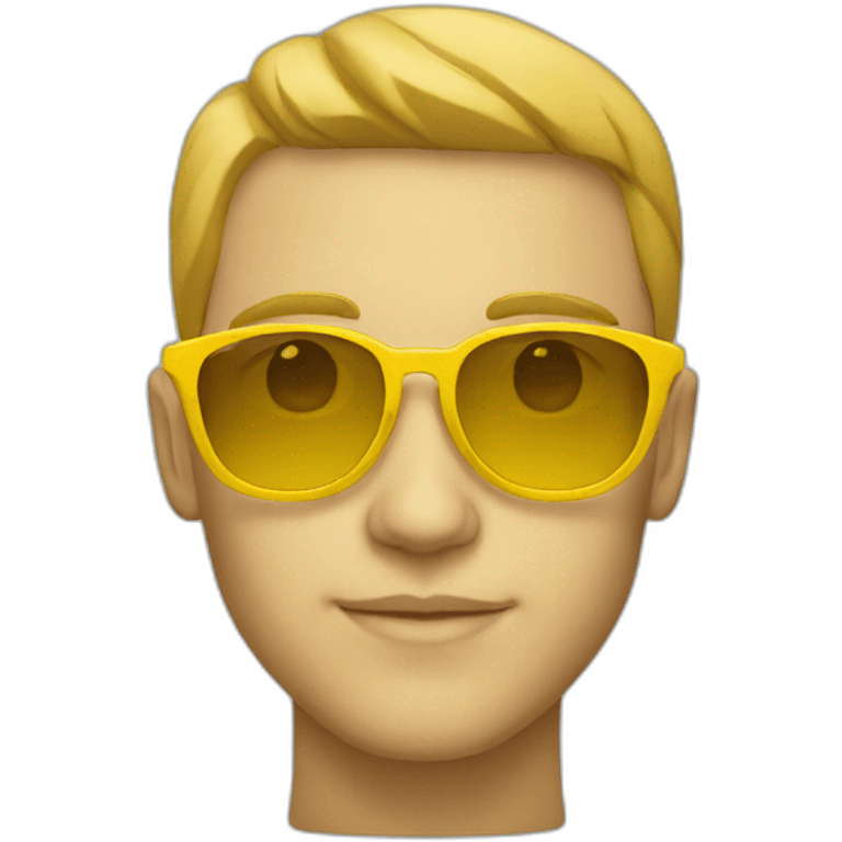 yellow sunglasses emoji