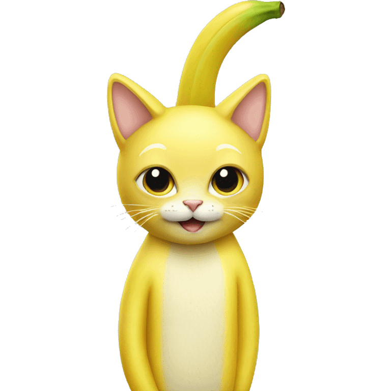 Cat in banana suit  emoji