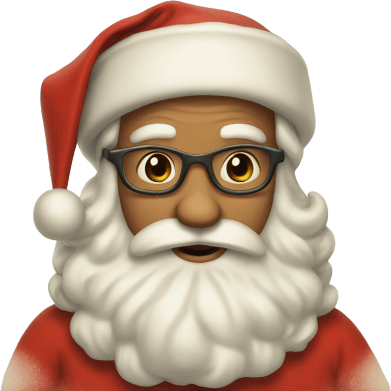 Vintage Santa emoji