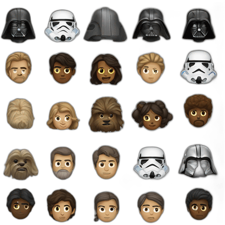 Stars wars emoji