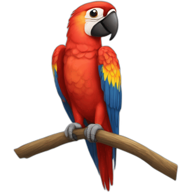 Scarlet Macaw emoji