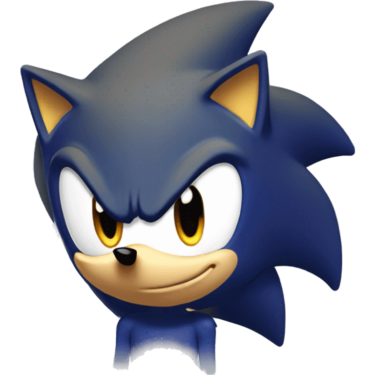 Sonic with shadow emoji