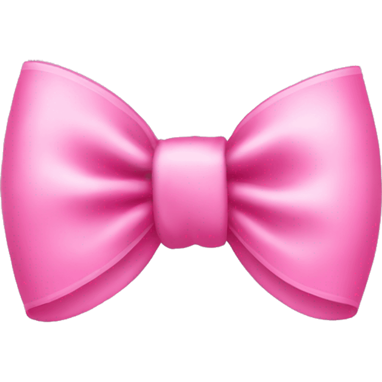 A cute pink bow emoji