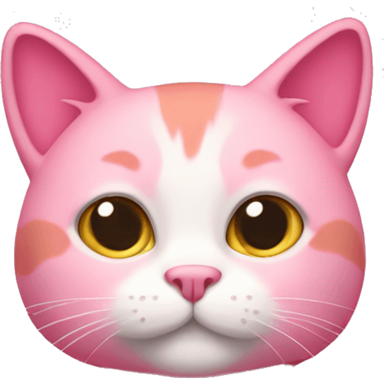 pink cat  emoji