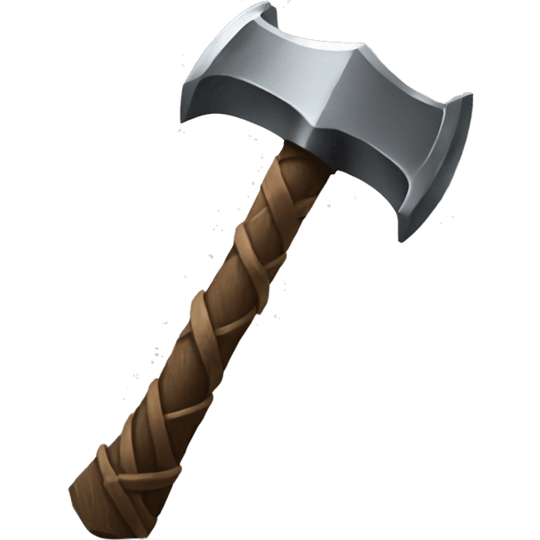 Mjolnir (like an arrow)  emoji