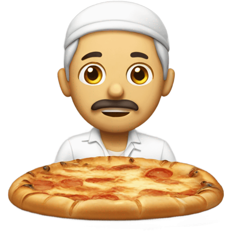 A hungry Italian  emoji