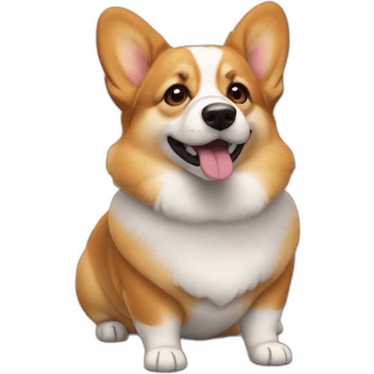 FATTEST WELSH CORGI emoji