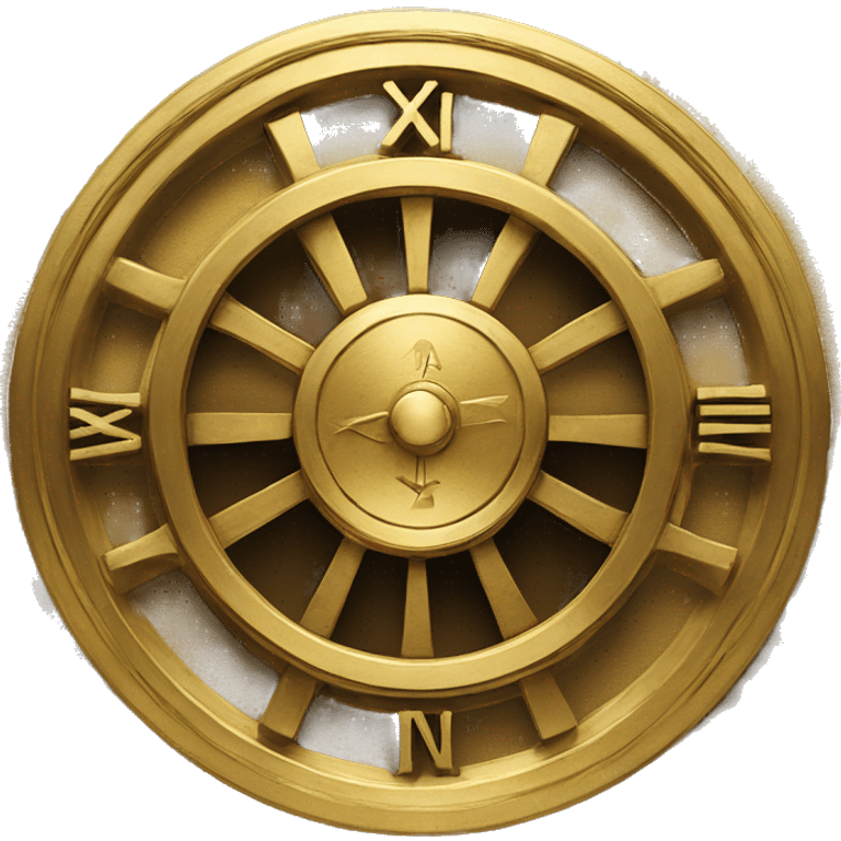 Golden dial of destiny emoji