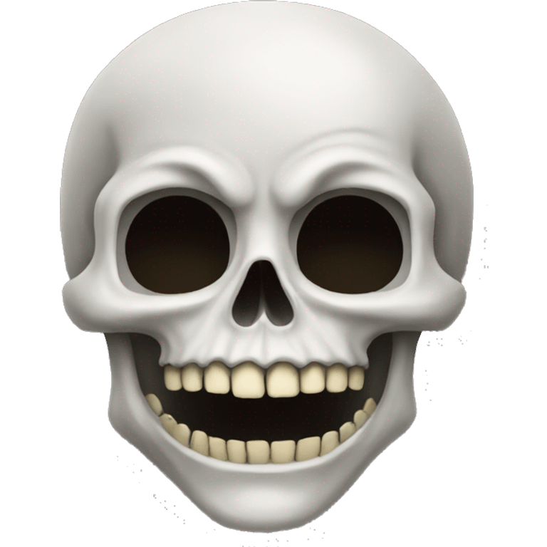 freaky skull emoji emoji