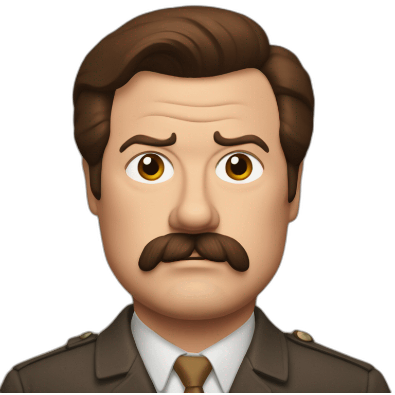 Ron Swanson emoji