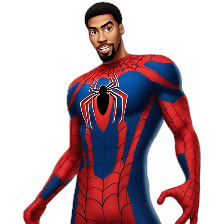 Anthony Davis déguisée en Spiderman  emoji