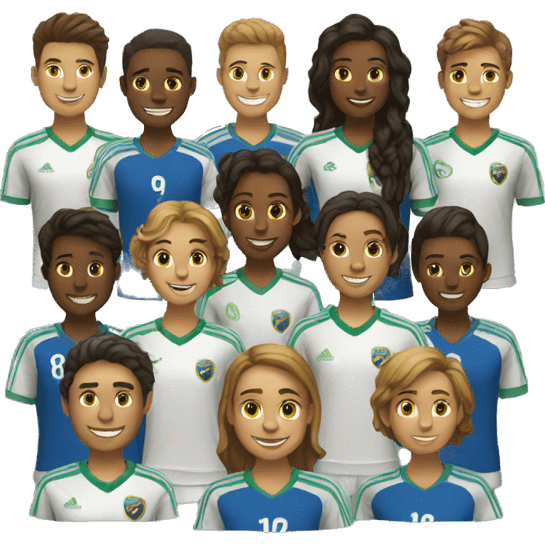 soccer team emoji