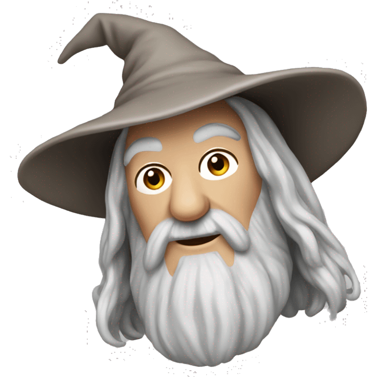 realistic Gandalf emoji