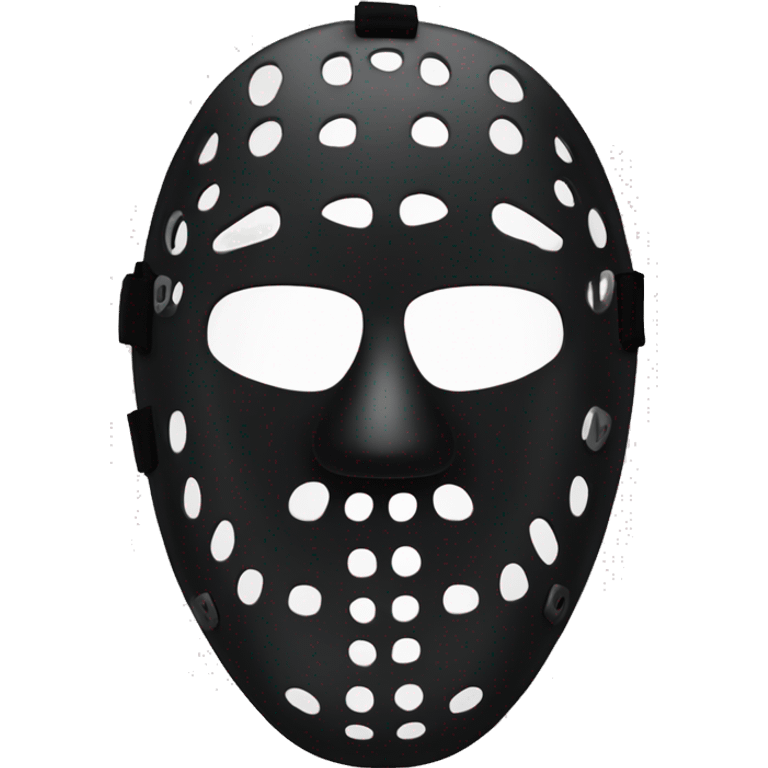 black Friday 13th hockey mask emoji