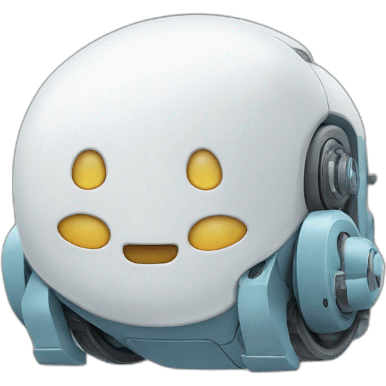 sleeping robot emoji