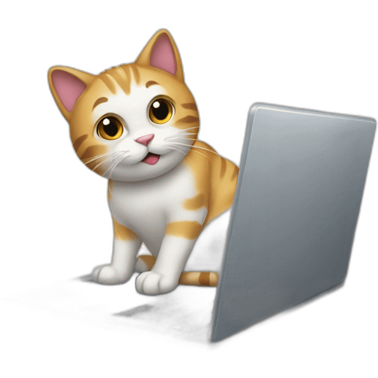 cat-on-laptop emoji