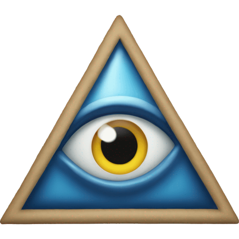 The all-seeing eye emoji