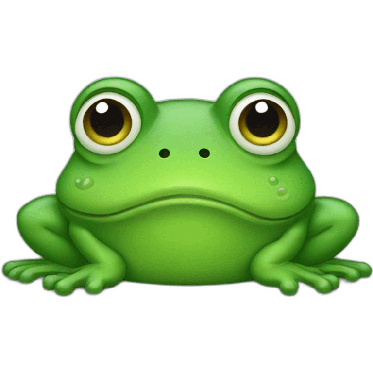 sad frog emoji