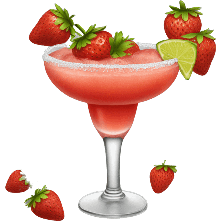 Strawberry Margarita emoji