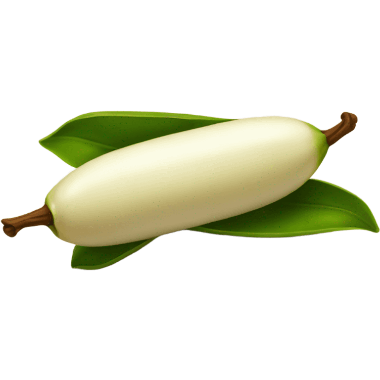 Vanilla pod emoji