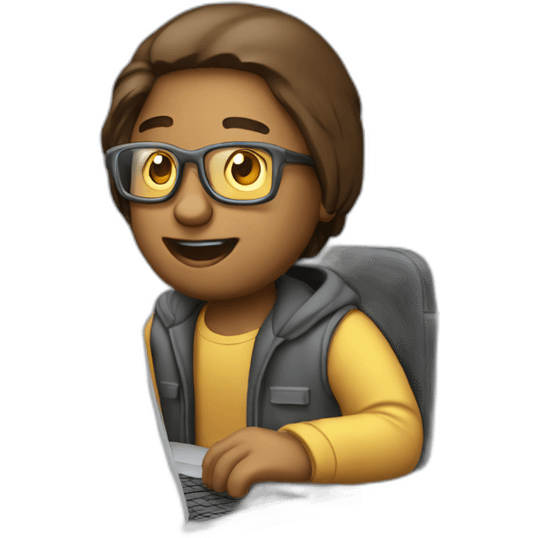 programmer-with-laptop emoji