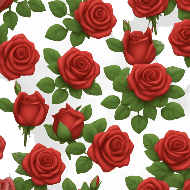 red rose bouquet with a crown in the middle emoji