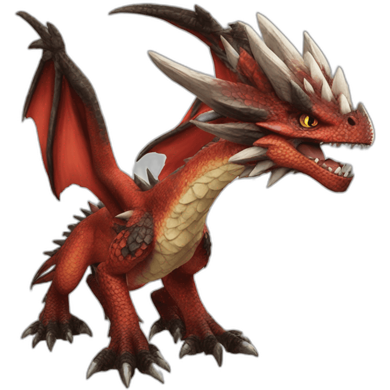 Rathalos from monster hunter emoji