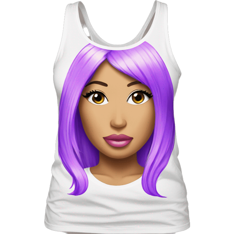 nicki minaj tanktop emoji