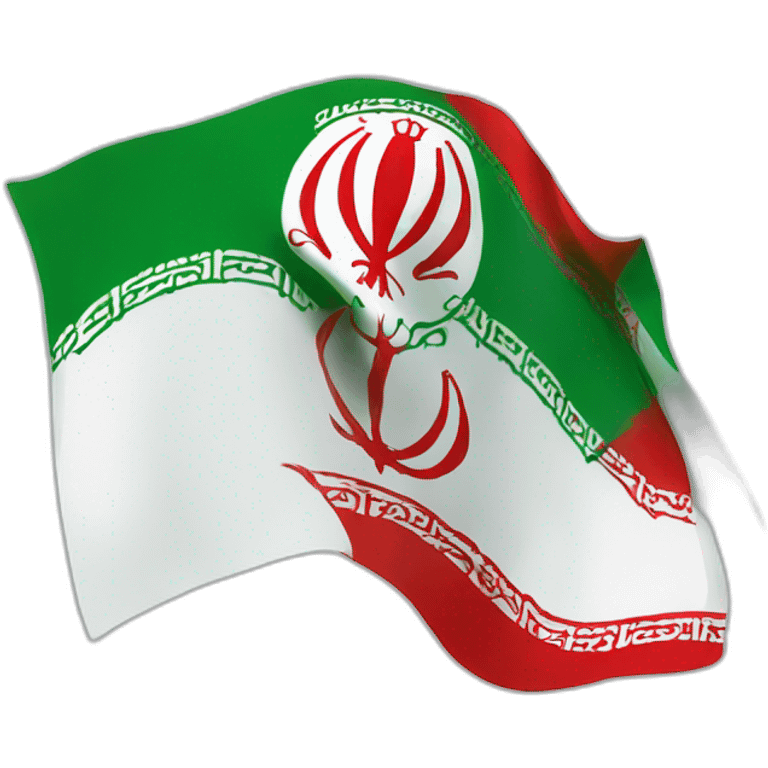 true emblem of Iran's flag emoji