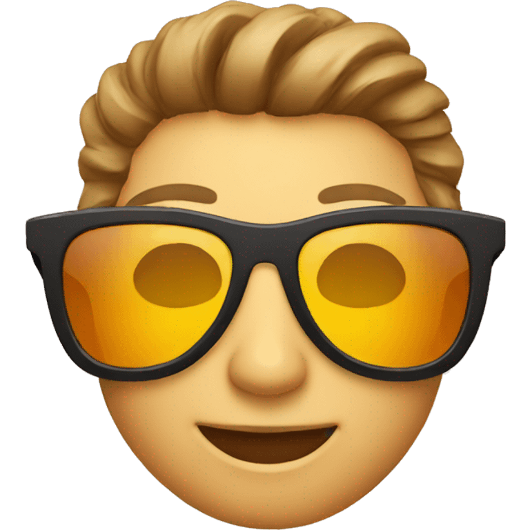 Sunglass emoji