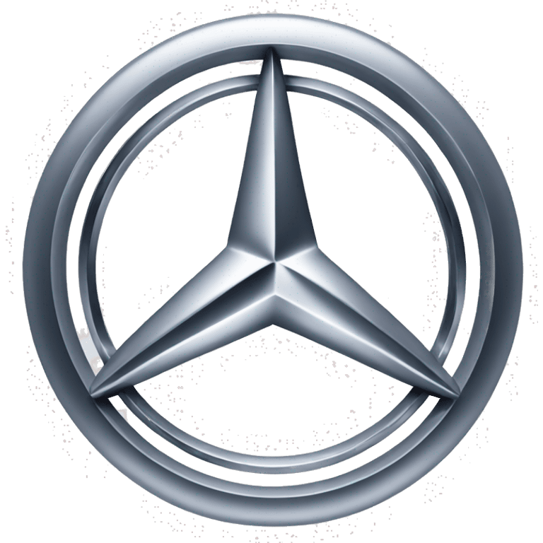 Mercedes benz logo emoji