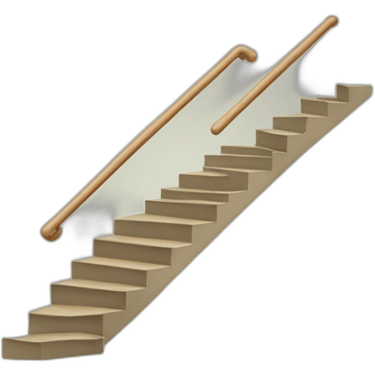 stairs to goal emoji