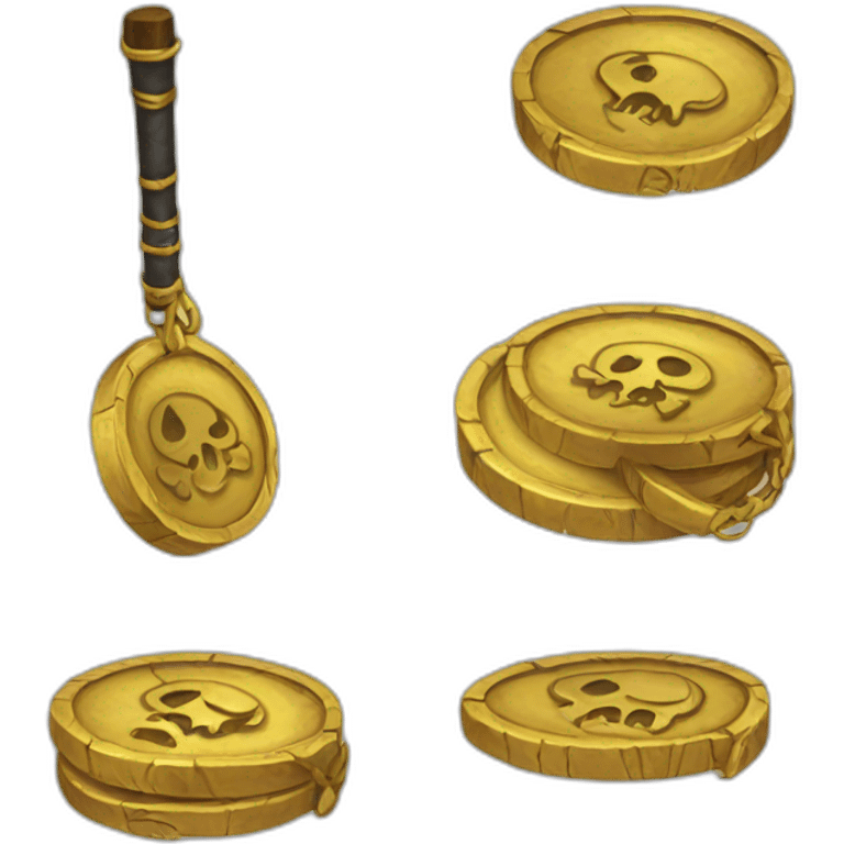 pirate coin emoji