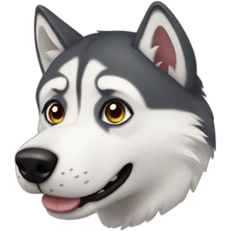 Husky emoji