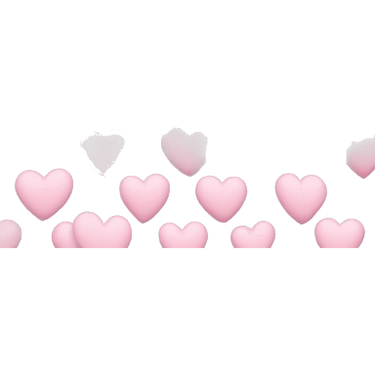 Pastel heart plain emoji