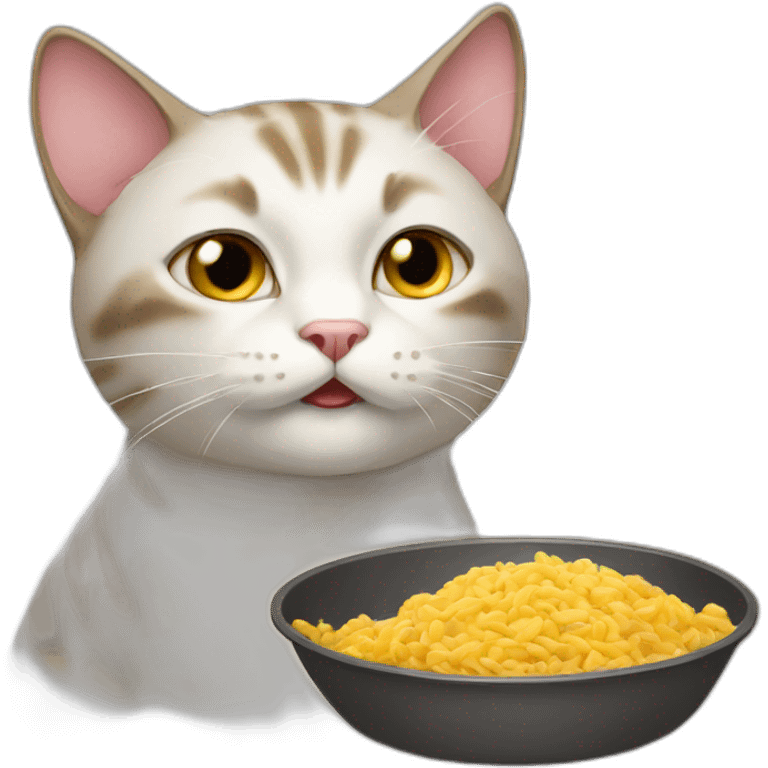 cat hungry emoji