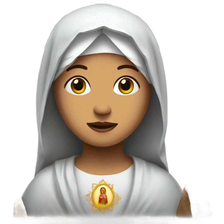 Virgin Mary emoji