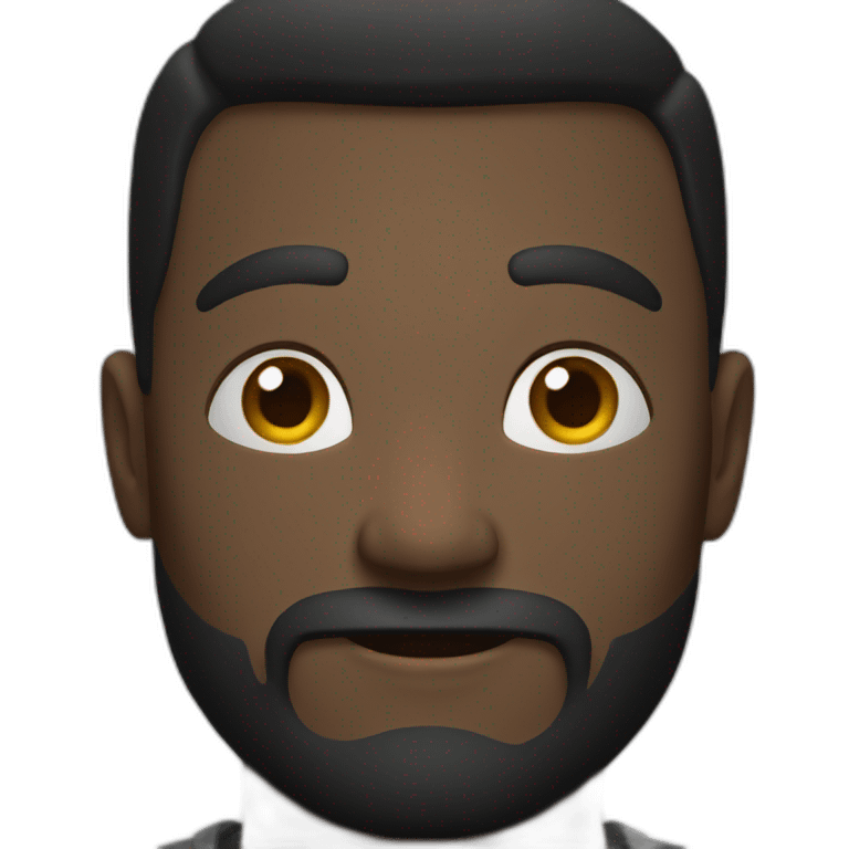 Homme en pose en t emoji