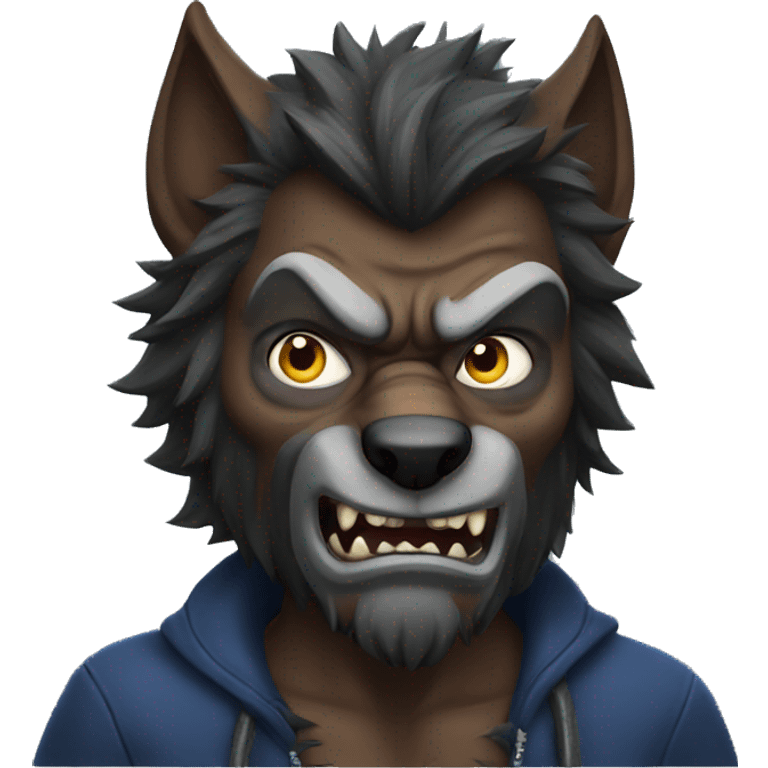 Werewolf emoji