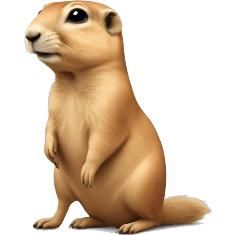 Prairie dog wearing high heels emoji