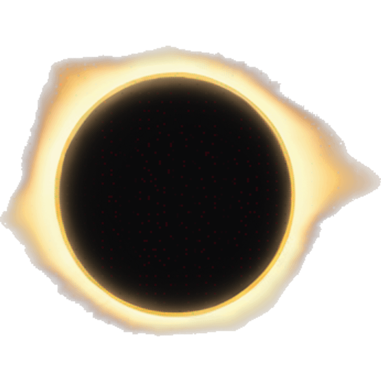 total solar eclipse emoji