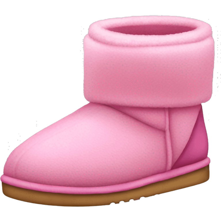 Pink uggs slippers emoji