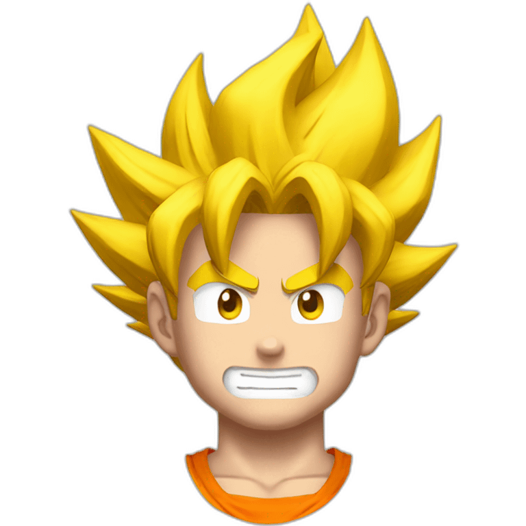 Goku supersayan emoji